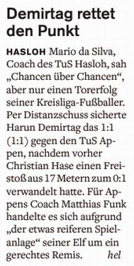 2. Spieltag