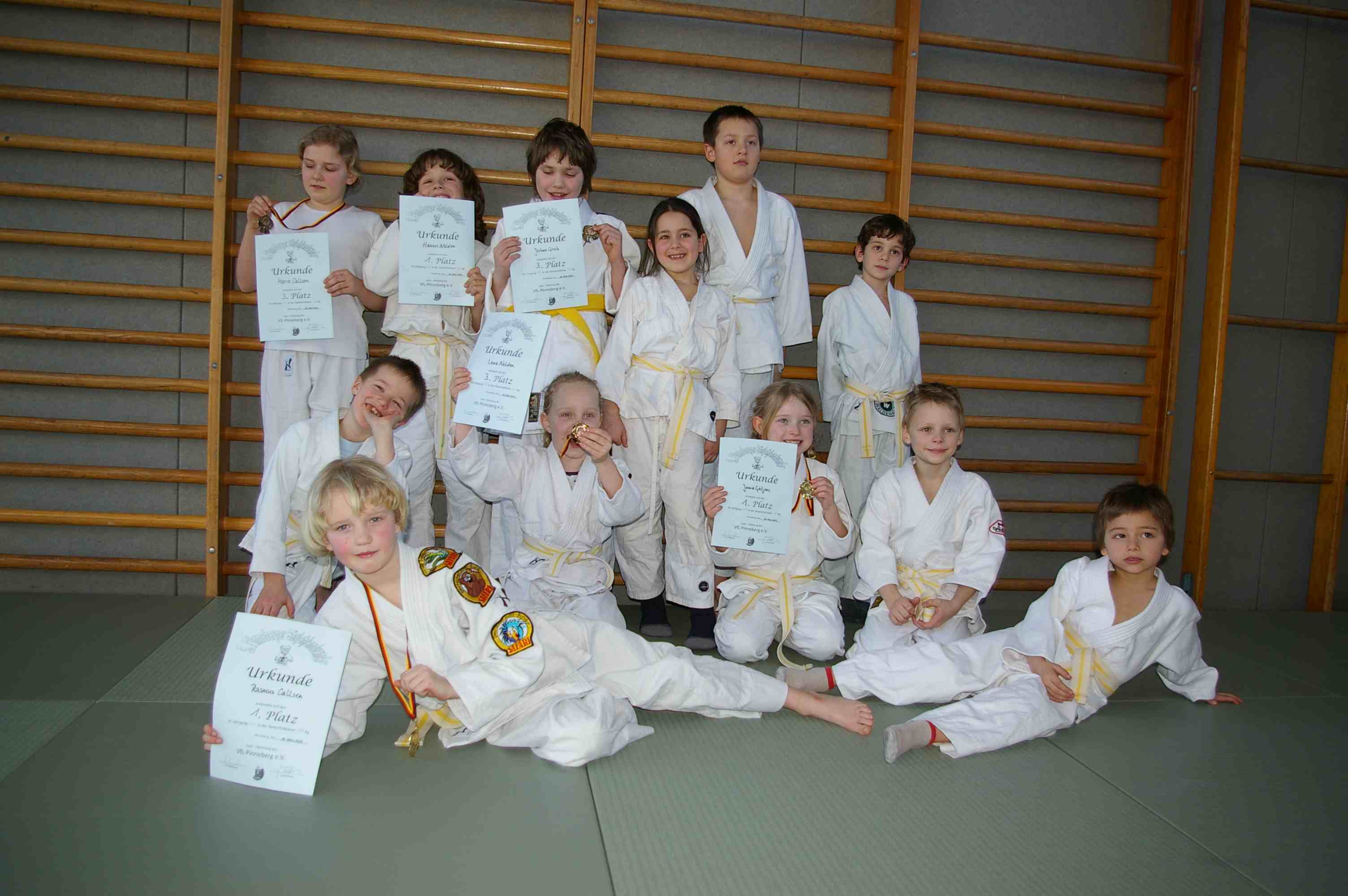 Unsere erfolgreichen Teilnehmer am Bärchenturnier 2010